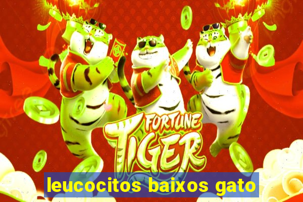 leucocitos baixos gato